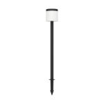 Eglo Erdspießleuchte Pantete Solar Schwarz 7W 840lm - 830 Warmweiß | IP65 - Bewegungssensor
