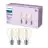 Mehrfachpackung 3x Philips Glühbirne LED E27 Birne Fadenlampe Klar 7W 850lm - 840 Kaltweiß