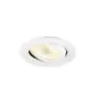 SLV New Tria 68 Spot Aluminium Weiß Rund 7.5W 621lm 38D - 930 Warmweiß | Ausschnitt 68mm -  Höchste Farbwiedergabe - Dimmbar 