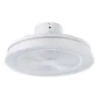 Eglo Ventilator Vallonia 1 ABS Weiß 31.7W 3200lm - 827-865 Abstimmbares Weiß + RGB | Dimmbar